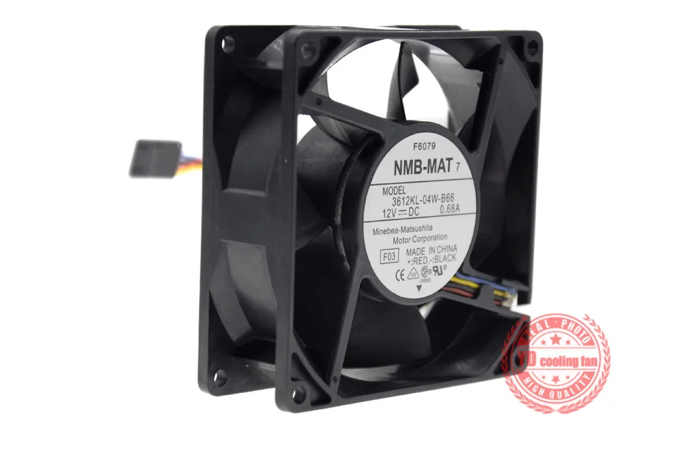 Новый NMB MAT 3612KL 04W B66 12V 0.68A 9032 4 линии для DELL сервер блок питания ATX вентилятор