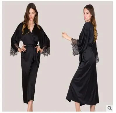 Модное сексуальное пижамное платье нижнее белье с халат кружевная ночная