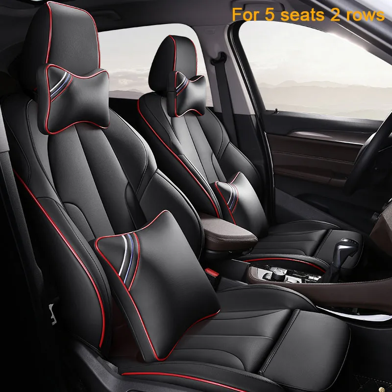 Deluxe Edition FUZHKAQI кожаные чехлы для сидений автомобиля на заказ для LEXUS IS IS200 IS250 IS300 IS350 LS LS350 LS500 LS460 LS600h чехлы для сидений автомобилей - Название цвета: Deluxe Edition