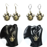 anime bleach earrings pendant kurosaki ichigo fire shape ear clip hanging dangle gifts jewelry earrings for women accessories