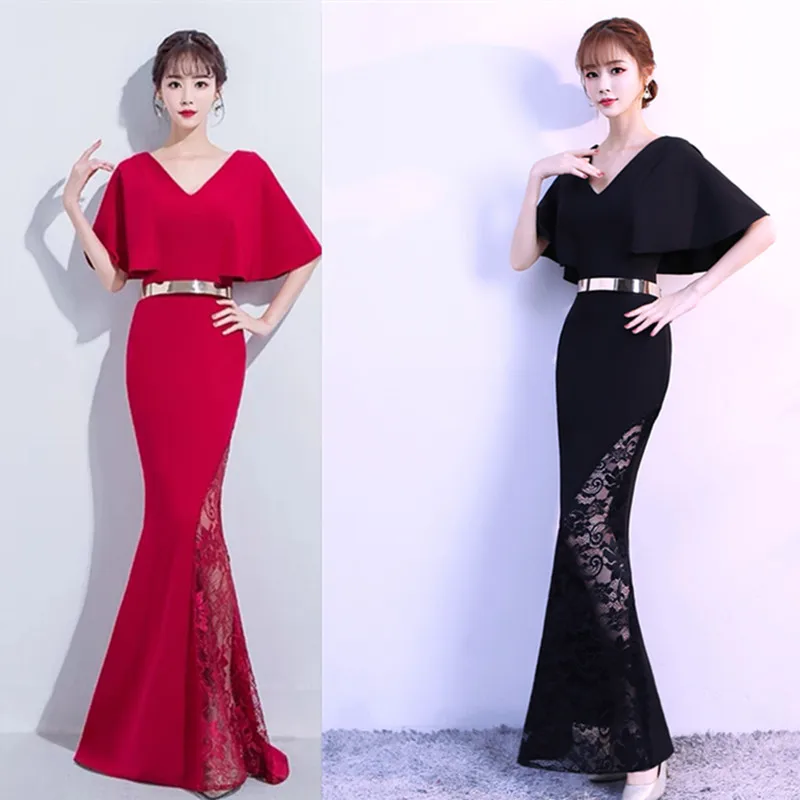 Вечернее платье женское новое вечернее элегантный темперамент благородное имя