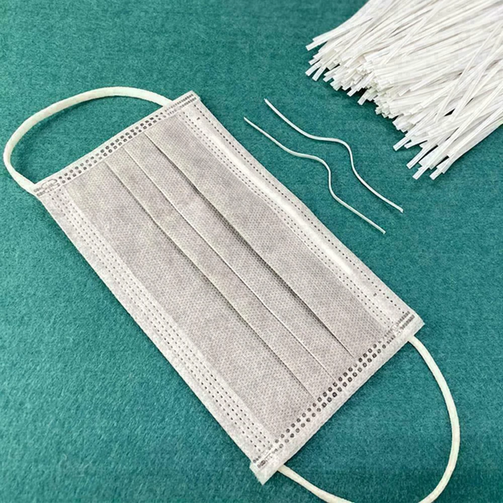 Одноразовая маска для лица 100 шт./лот эластичные зажимы моста и носа регулируемая