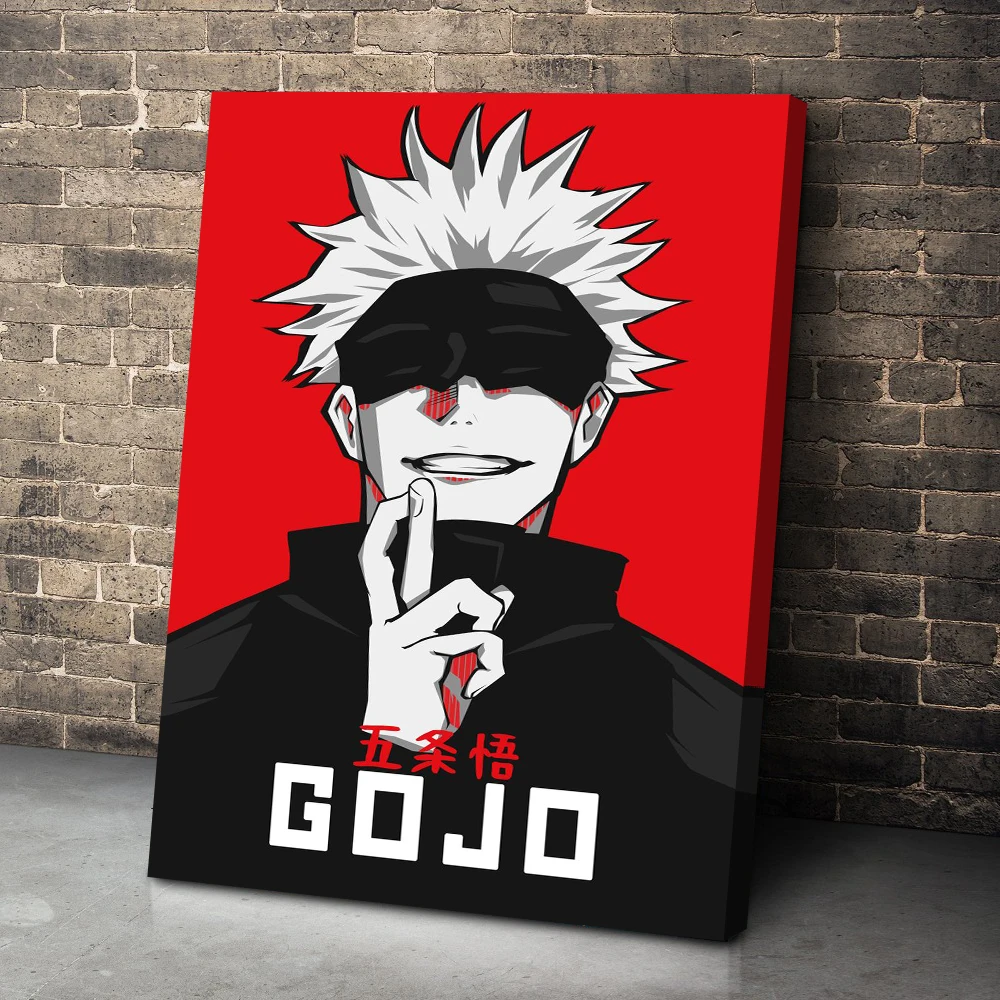 

Anime Pictures Jujutsu Kaisen Sukuna Poster Wall Art Bedroom Canvas Painting Print Modular Modern Style Home Decor Living Room