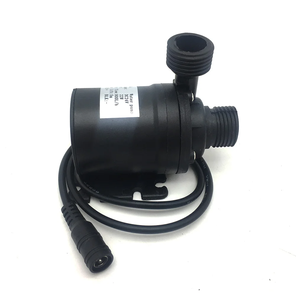 DC12V 24V бесщеточный мотор для водяного насоса 800L/ч Макс подъем 5m погружной водяной