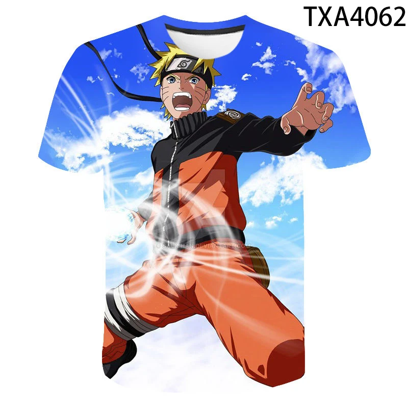 

New 3D T Shirt Men Women Children Anime Funny Tops Tee Summer Cotton Boy Girl Kids Fashion Streetwear Cartoon Printed T-shirt