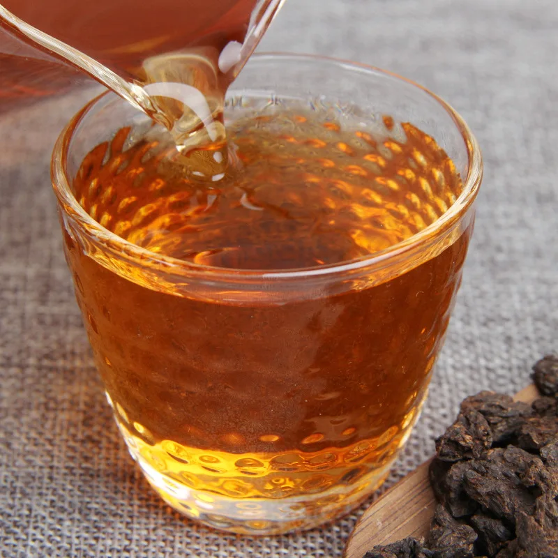 2017 КИТАЙСКИЙ высококачественный чай Юньнань спелый пуэр запах клейкого риса Чай