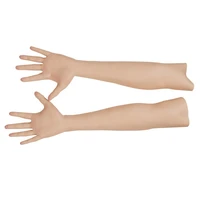 realistic artificial skin female hand model dressing with silicone gloves 1 pair for role playing dressing stage performance