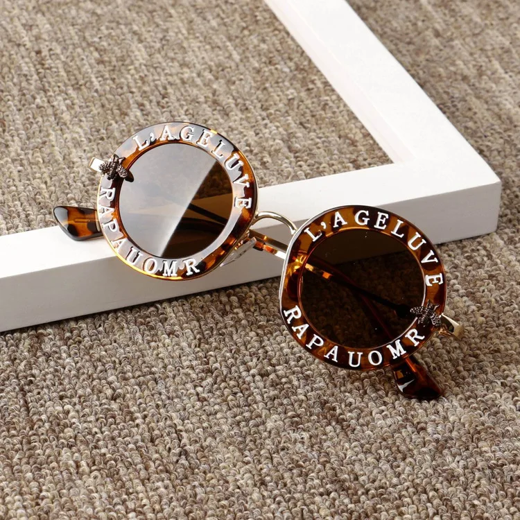 Новинка 2019 модные солнцезащитные очки для маленьких мальчиков и девочек