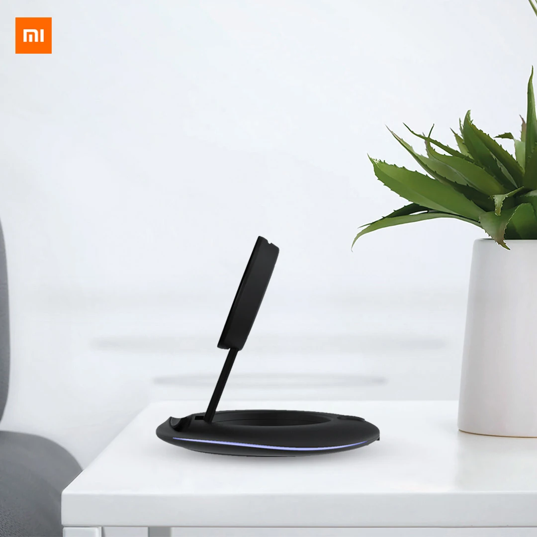 Новый Xiaomi Mijia Youpin Boway Z1 складное Беспроводное зарядное устройство Черный