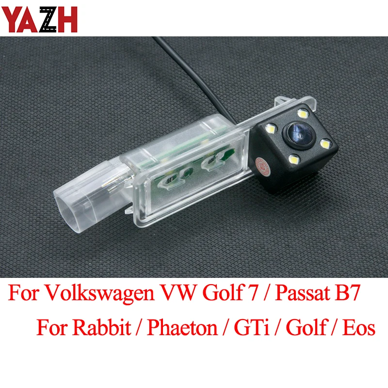 Для Volkswagen Golf 7 GTi Passat B7 Phaeton Rabbit Eos LUPO HD автомобильная парковочная камера заднего