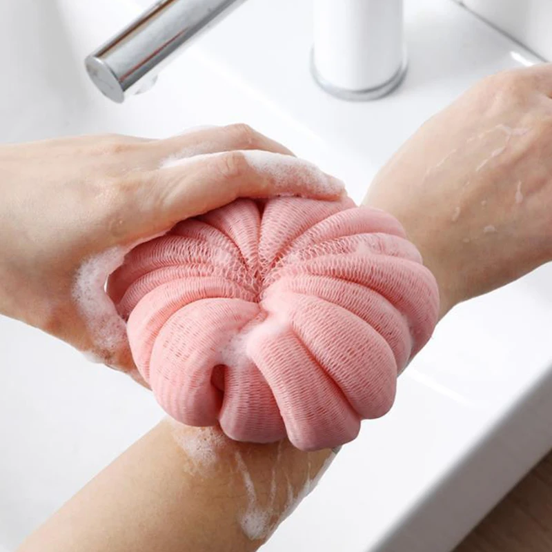 

Soft Bath And Shower Mesh Puff Bubble Ball Exfoliating Scrubber Soft Shower Mesh Foaming Sponge Body Skin