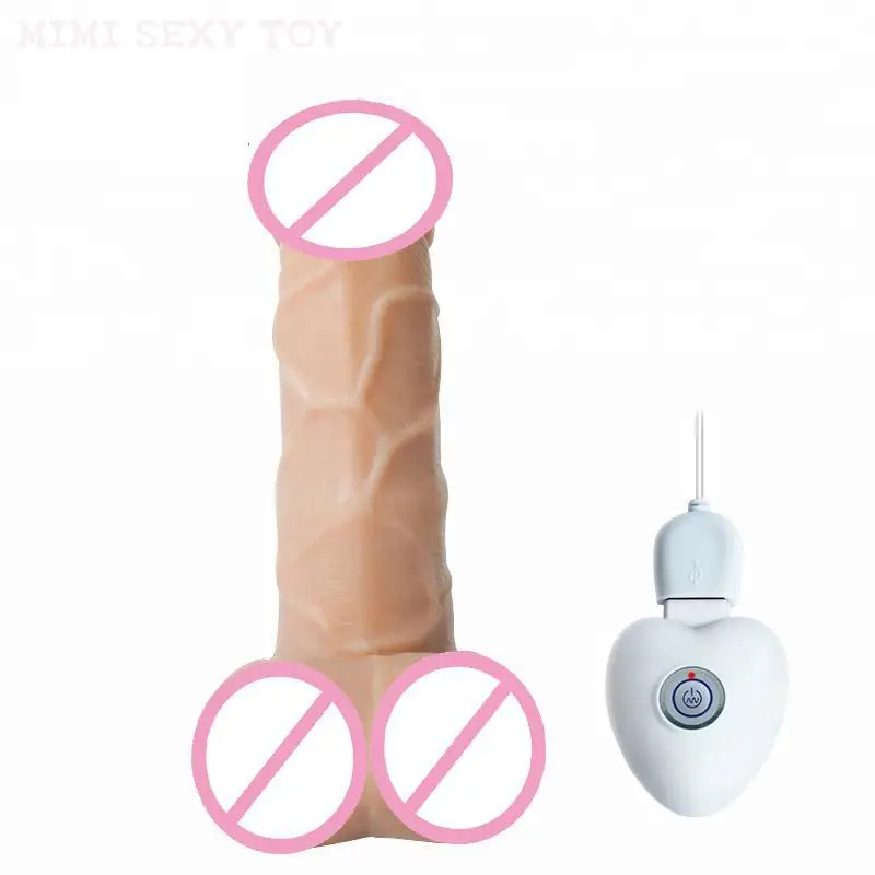 Реалистичный огромный фаллоимитатор вибратор с присоской искусственный большой