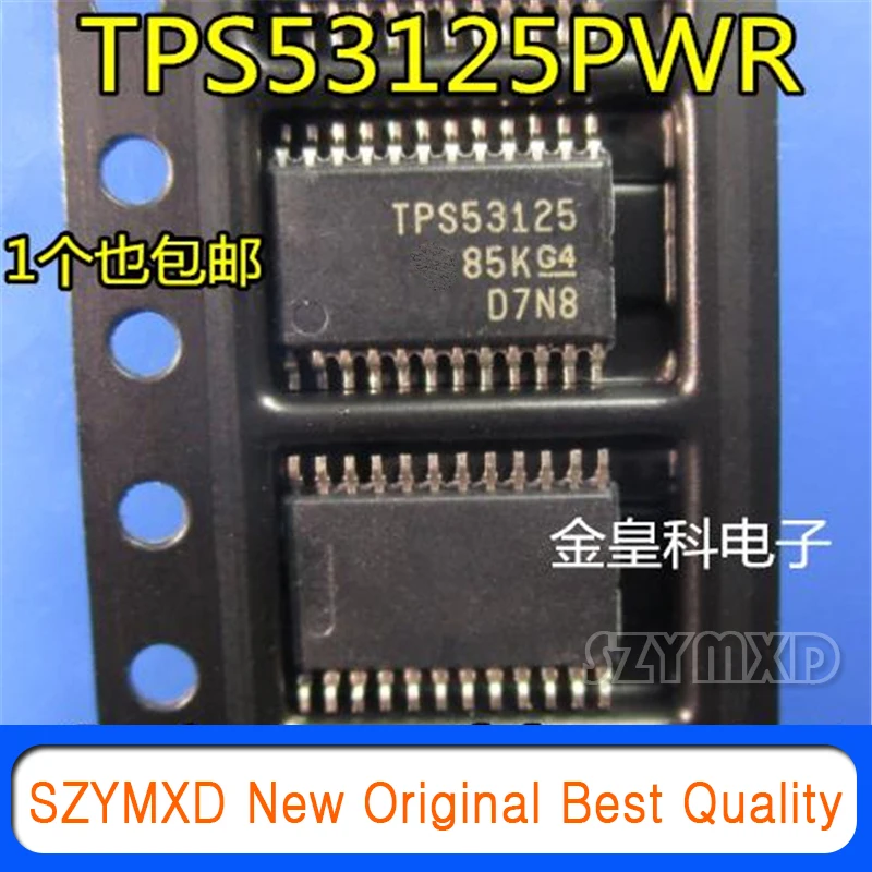 

5Pcs/Lot New Original TPS53125PWR TPS53125 TSSOP24 Buck Controller Chip In Stock