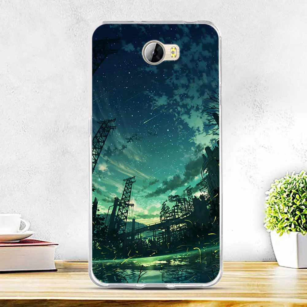 Чехол для Huawei Y5 II Y5II 2 Honor 5A чехол телефона мягкий силиконовый LYO-L21 CUN-U29 | Мобильные