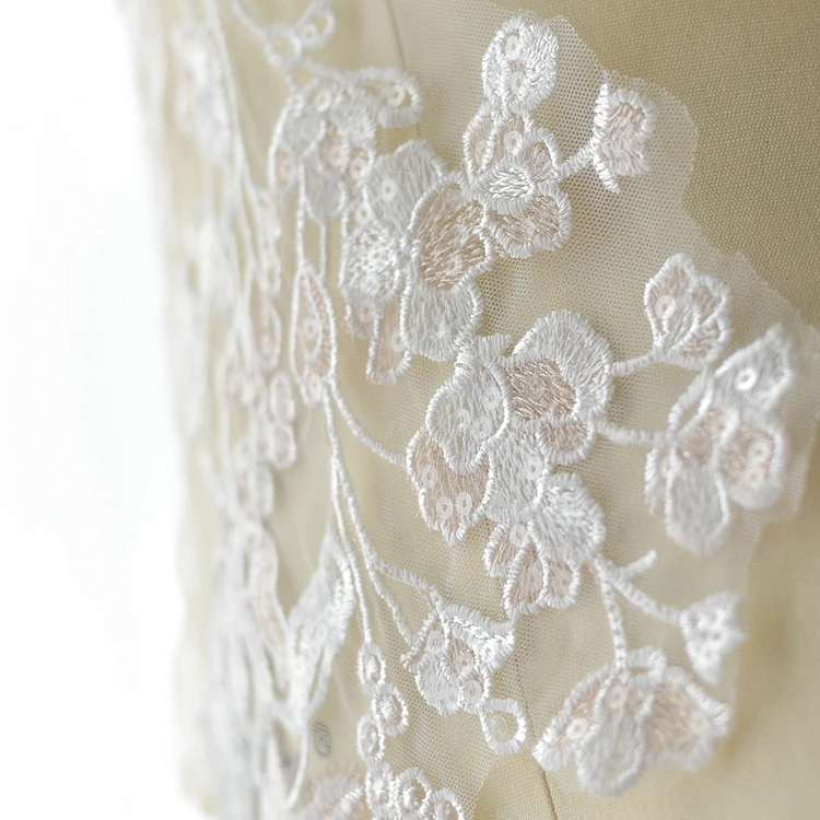 

large lace patch floral lace applique embroidery lace motifies wedding dress DIY lace patch