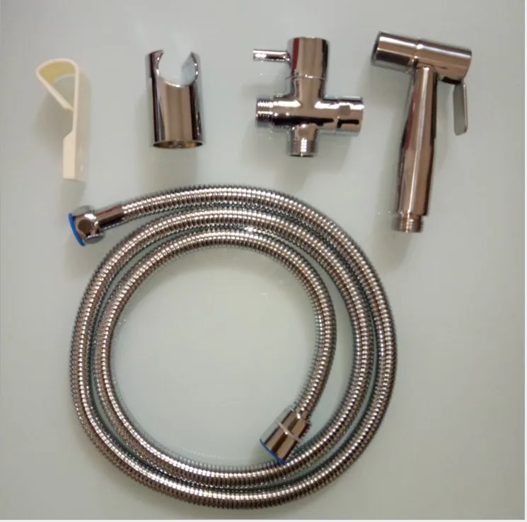 

Toilet spray gun toilet flusher set 304 stainless steel (7/8 American