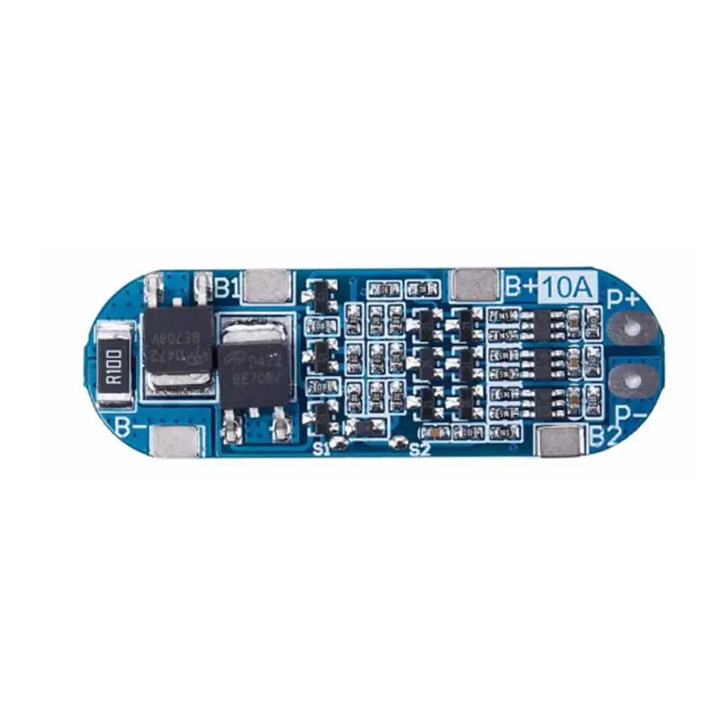 

Equalizer Bms 3s 10a Li-Ion Battery Protectiong Board 18650 Charger Protection Balancer PCB BMS 10A Module 12.6V Equalizer Board