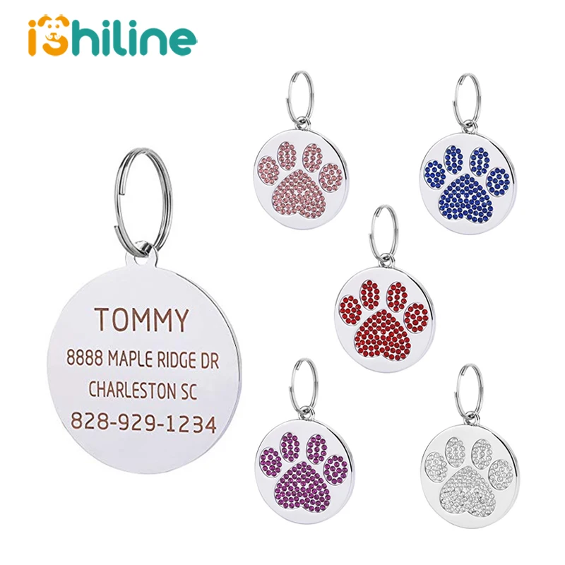 Собачий ошейник с гравировкой на заказ для щенков и кошек аксессуары из