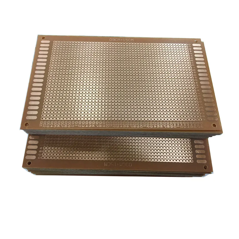 2 шт. DIY печатная плата для прототипа с подключенными линиями универсальная