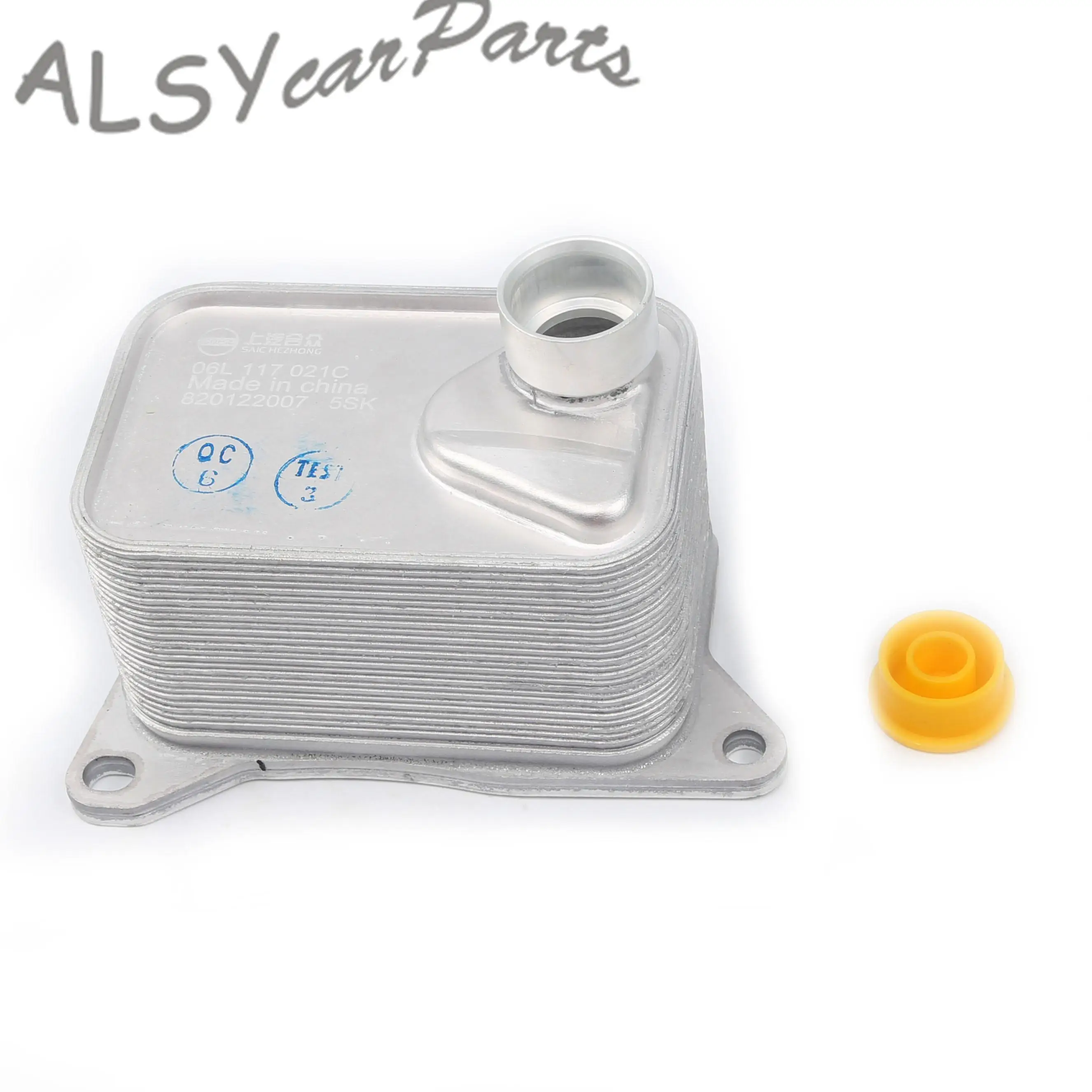 Engine Cooling System Oil Cooler 06L 117 021 C For Audi A4 A5 A6 Q5 Q7 TTS Coupe VW Tiguan Skoda Seat EA888 MK3 1.8 /2.0TFSI | Автомобили