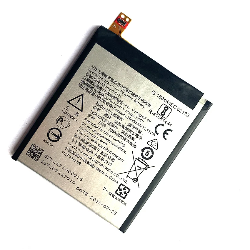 HE321 2900mAh аккумулятор для nokia 5 nokia 5 Dual SIM(TA-1053 DS) N5 батареи Bateria