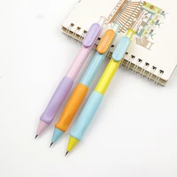 mechanical pencil 0 50 7mm 2b non slip soft rubber sheath high quality automatic pencil children drawing pencils stationery