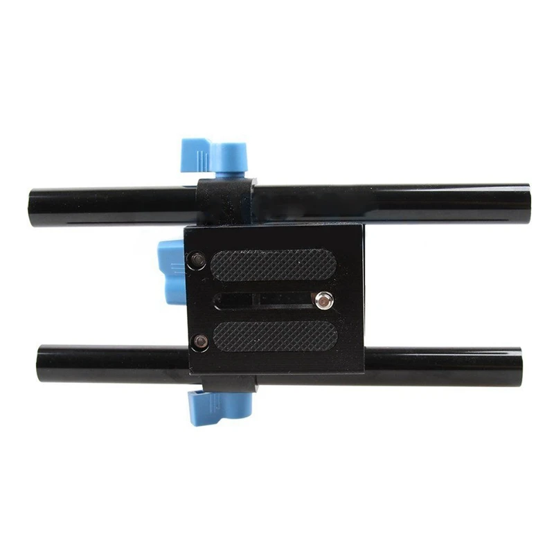 15 мм рельсовая штанга опорная система пластина крепление для Canon DSLR Follow Focus Rig 5D2 5D