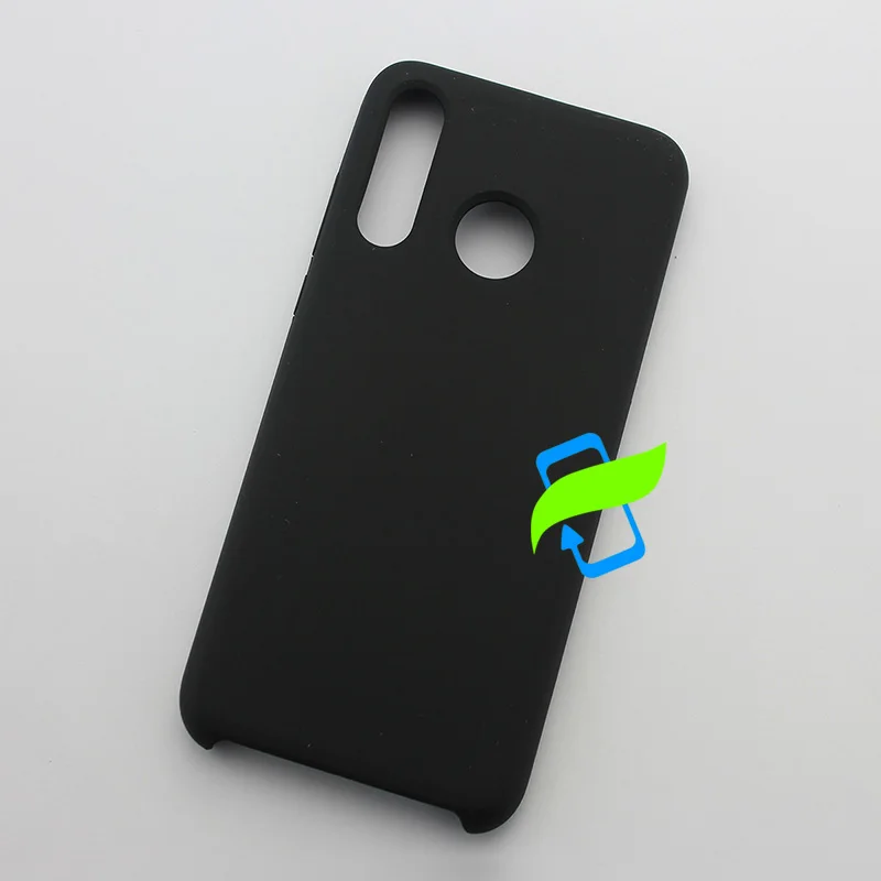 Силиконовый чехол для Huawei P40 Lite жидкий силиконовый P20 P30 Pro Nova 3E 4E 6 7 8 SE задняя