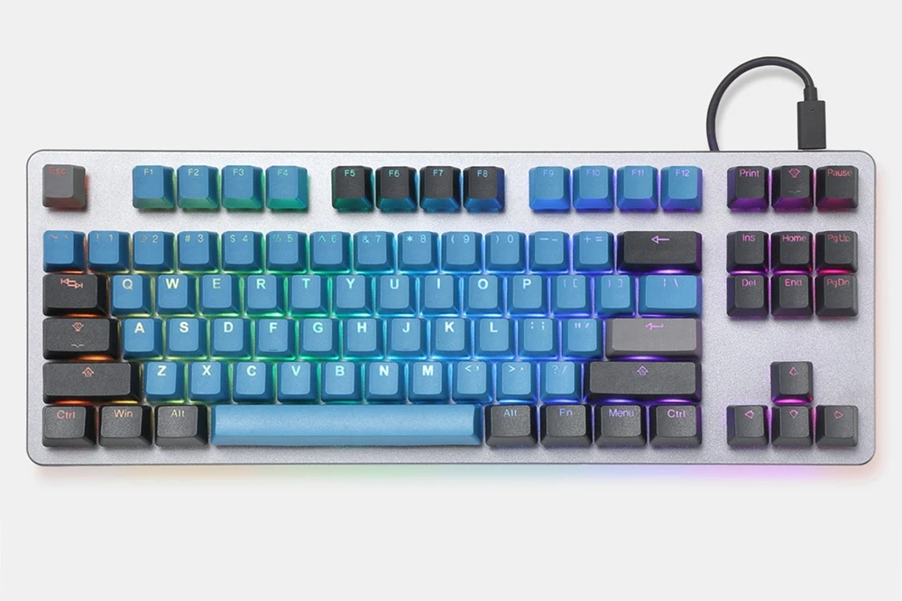 Taihao pbt двойные колпачки для клавиш самостоятельной сборки игровая механическая