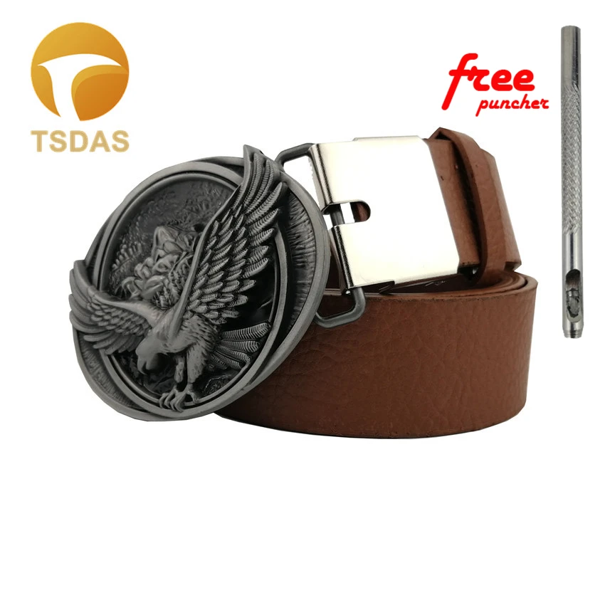 Модные овальные орлы пряжка ремня в стиле вестерн металлический тип DIY подходит