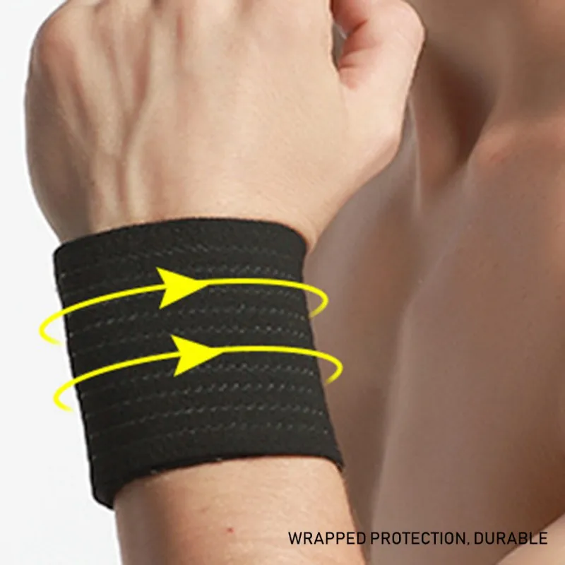 

Adjustable Straps Wrapped Around The Wristband Fish Ribbon Elastic Self-adhesive Sports Wristband Horizontal Bar Booster Belt