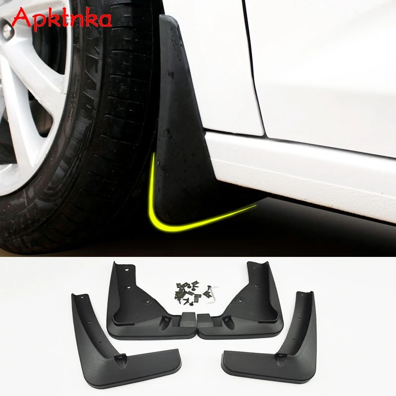 

Apktnka Set Car Mud Flap Flaps For Mitsubishi ASX 2013-2015 Outlander Sport / RVR 2014 Mudflaps Splash Guards Mudguards Fender