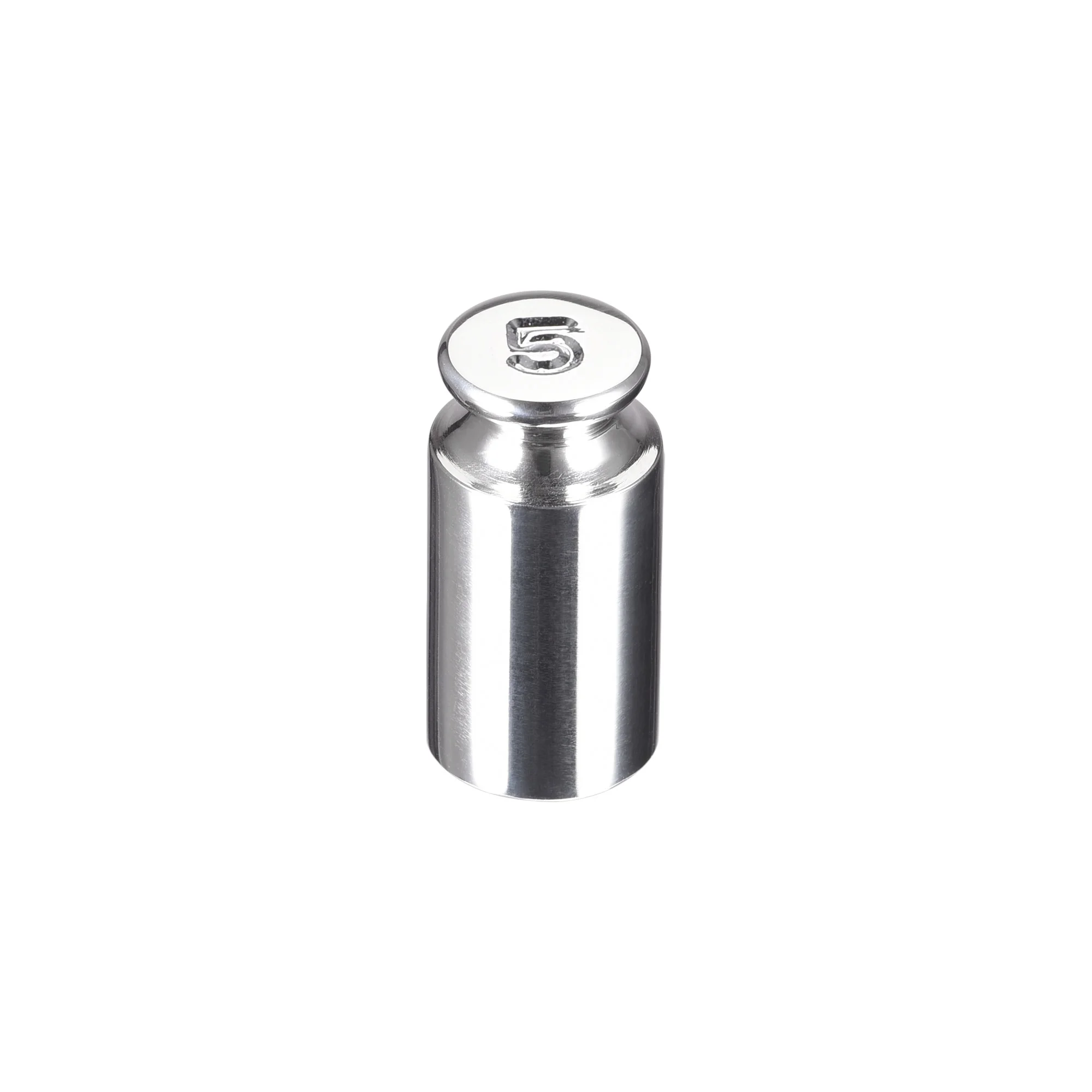 

uxcell M2 Steel Calibration Weight Chrome Plated 5g for Balances Digital Scales