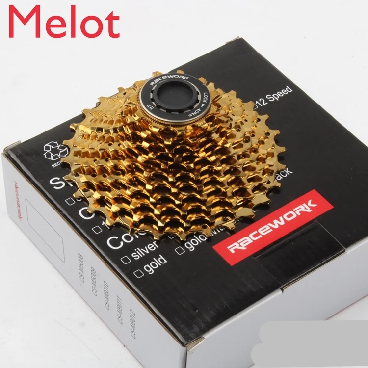 

11-Speed Road Bicycle Flywheel 11S 28T 32T Golden Cassette Flywheel Box