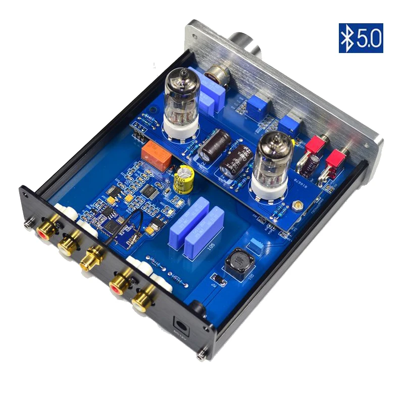 6J1 трубчатый предусилитель Bluetooth 5 0 Hifi аудио усилитель Стерео с управлением