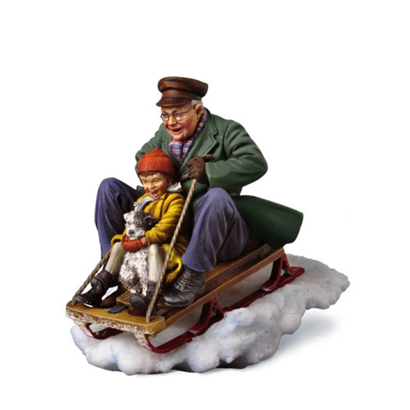 

Фигурка из смолы 1/32 года, модель древнего человека sit and play, несобранная Неокрашенная фигурка, набор для строительства