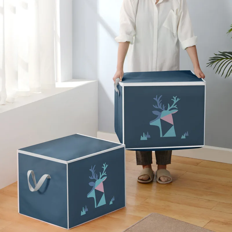 Чехол для хранения коробка Стёганое одеяло из хлопка с рисунком героев