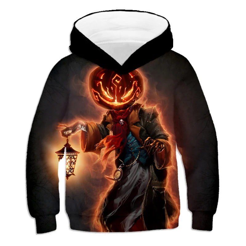 

Streetwear Halloween Pumpkin Print Hoodie Casual Autumn Black Quality Pullovers Sweatshirt Fashion Colour Sweatshirt