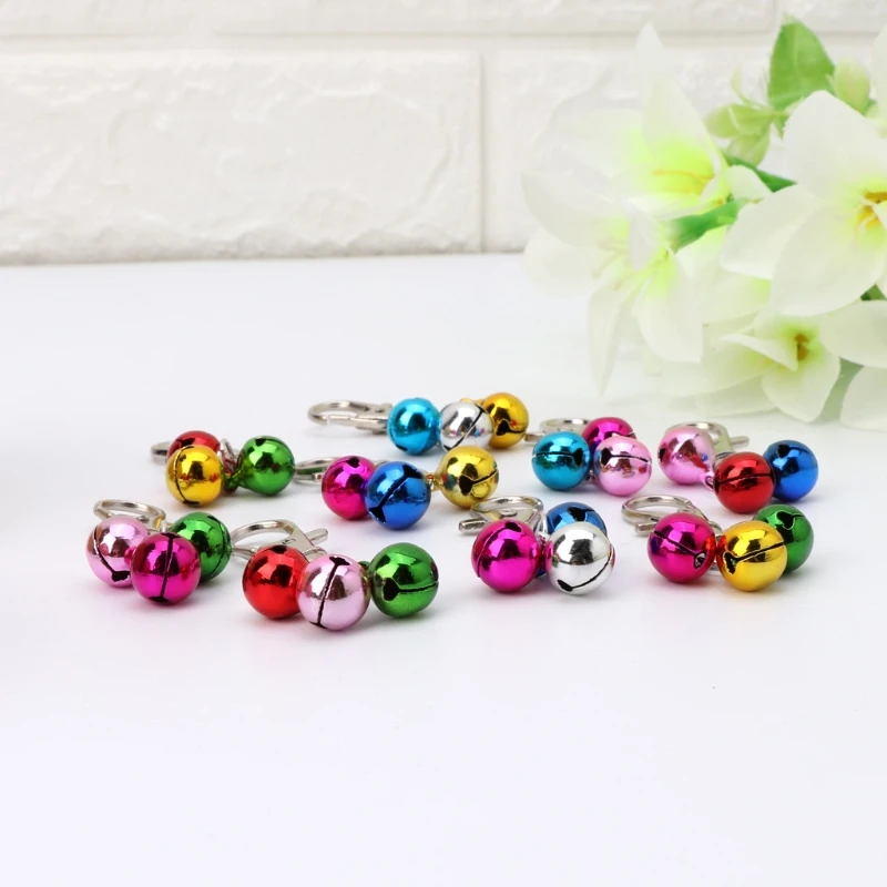 

Pet Dog Cat Collar Bell DIY Accessories For Collar Loud Bell kitten Safety K3NA