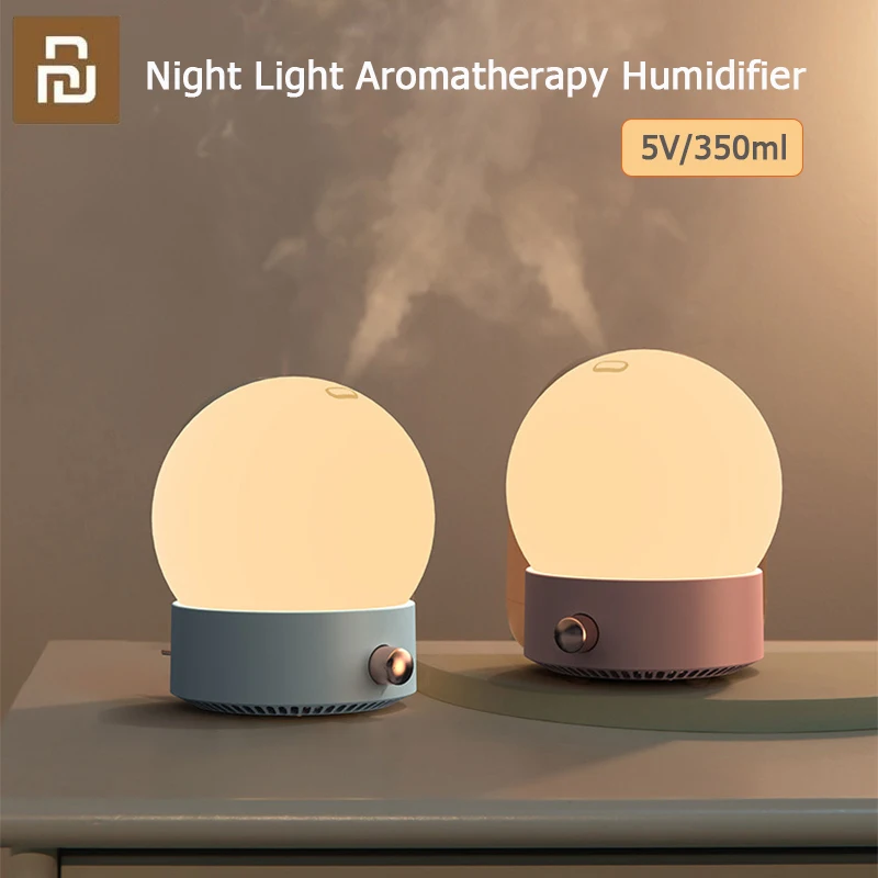 Увлажнитель воздуха ультразвуковой с питанием от USB и ночником 350