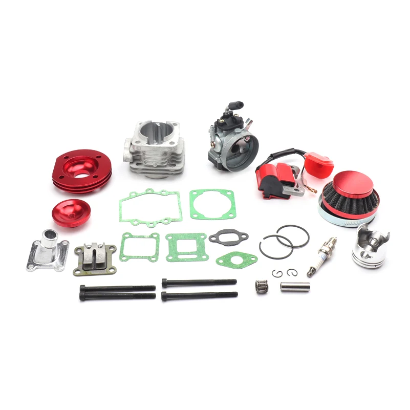 Комплект цилиндров КАРБЮРАТОР 19 мм воздушный фильтр для 2 тактного двухтактного