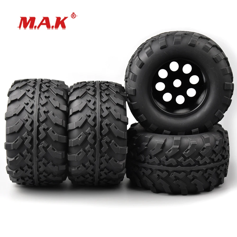 Масштаб 1:8 резиновая шина и колесо для грузовика Bigfoot с шестигранным размером 17 мм