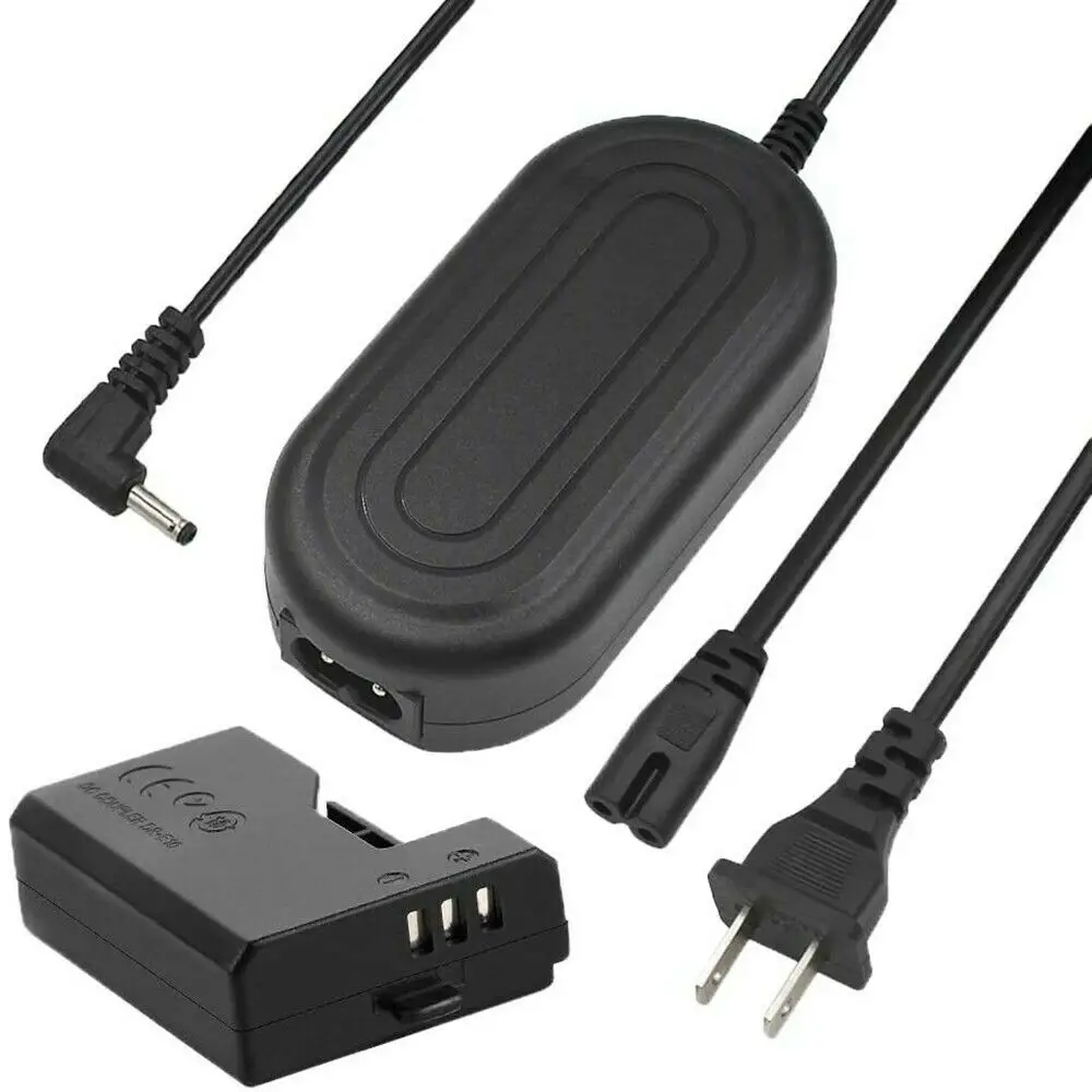 ACK-E10 AC Power Adapter/Charger Kit For Canon EOS 1100D 1200D Rebel T3 and T5 Cameras