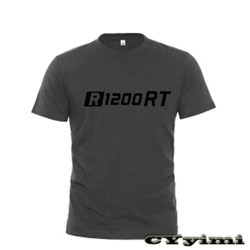 Футболка мужская с логотипом 100% хлопок коротким рукавом круглый вырез для BMW R1200RT