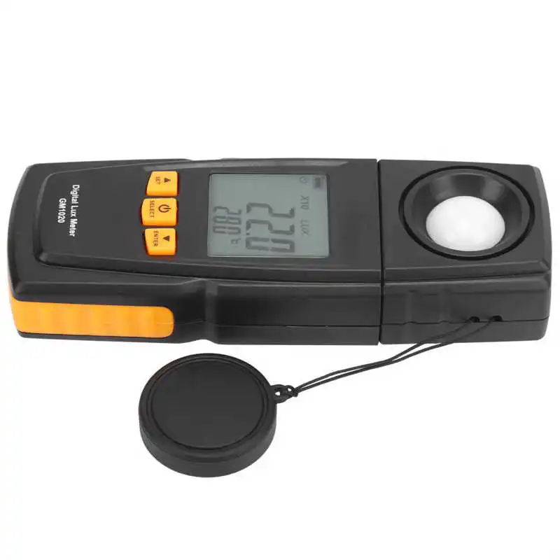 GM1020 измеритель яркости светильник 0-лх цифровой Luxmeter силы инструмент