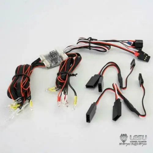 LESU светодиодный светильник системы для 1/14 DIY RC Tmy Bz MAN тягач автомобиль самосвал TH15098