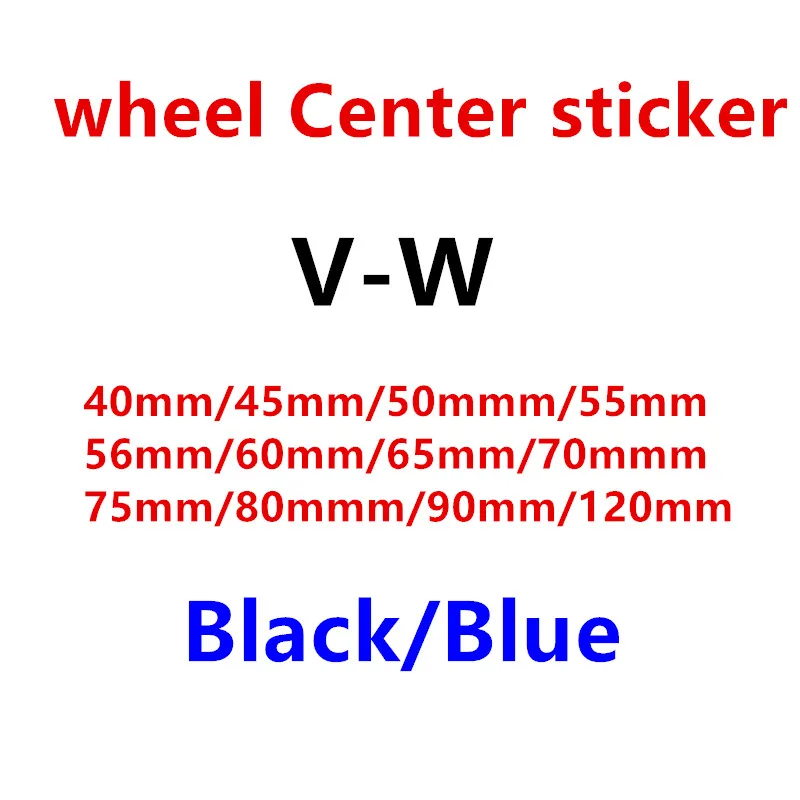 4 шт черный/синий Центральная втулка колеса автомобиля крышки эмблемы Стикеры 40 45