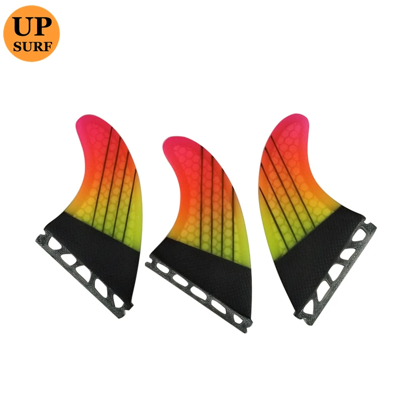 Single Tabs thruster fins M Carbon Fiberglassfins Surfboard Fin surfboard accessories upsurf Fins Single Tabs Fins