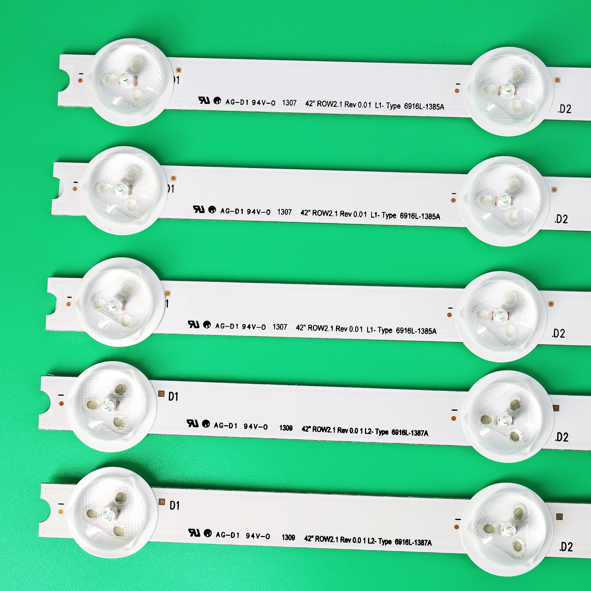 10 Pieces/lot New LED backlight bar for 42&quotROW2.1 REV0.0 6916L-1412A//1413A//1414A//1415A 6916L-1214A/1215A/1216A/1217A | Компьютеры и
