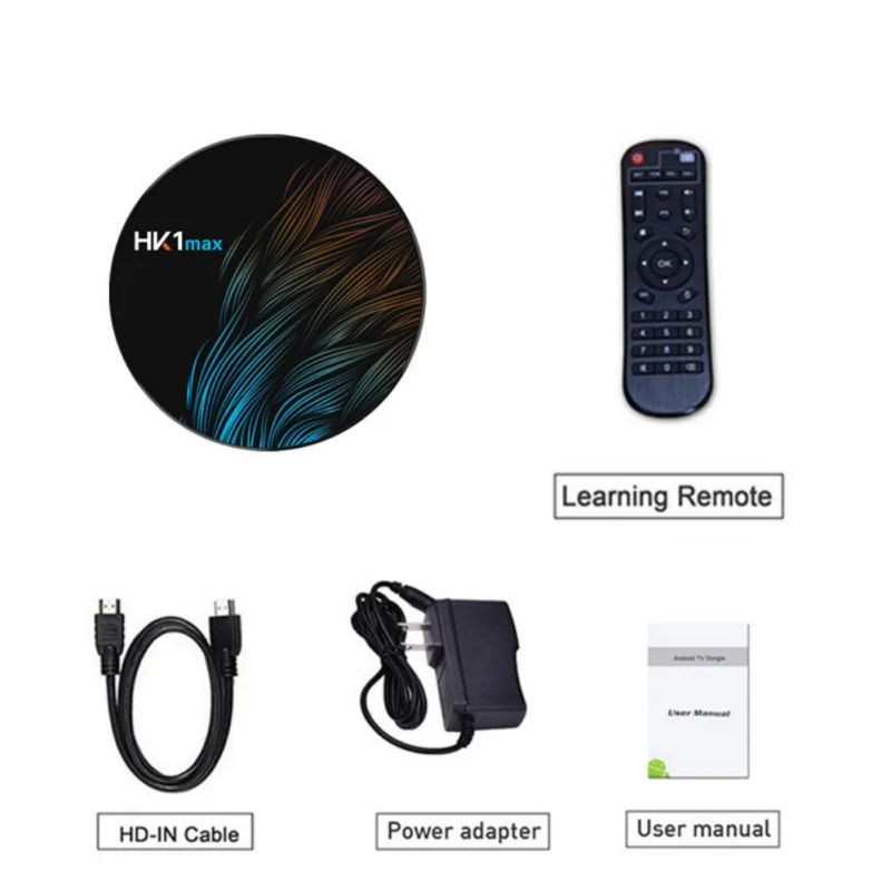 HK1 Max Smart tv Box Android 9,0 ГБ 128 Гб 32 64 4 Гб Rockchip 4K Wi-Fi netflix телеприставка медиаплеер 9 2GB16GB Android